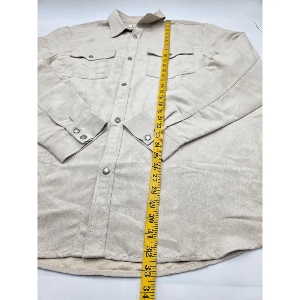 BANANA REBUPLIC MENS‎ BUTTON DOWN SHIRT XL STANDARD FIT CREAM